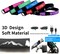 Flashing USB-C LED Light-up Dog Collar-TRE-Pink-Size M(15.7-19.7")